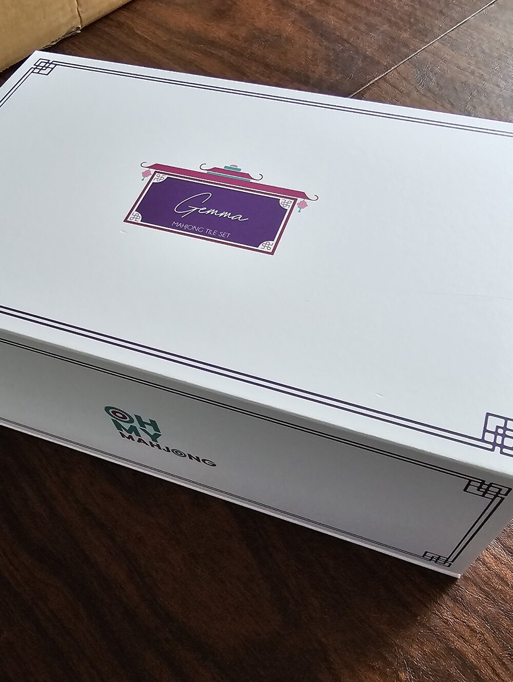 Mahjong Tile Set - White